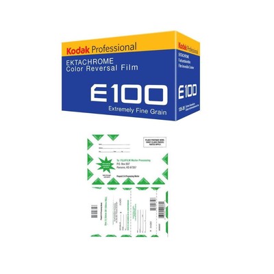 Kodak 1884576 E100G Цветная слайд-пленка 35 мм, размер 36 Exp с Fujifilm, 35 мм слайд-почта