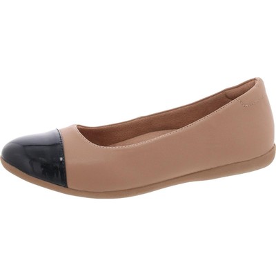 Naturalizer Womens Varali Taupe Ballet Flats Shoes 7.5 Medium (B,M) BHFO 6915