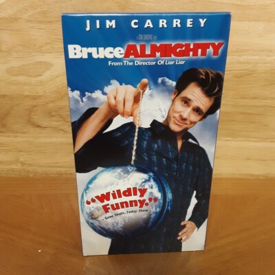 Bruce Almighty VHS VCR Video Tape Used Movie Jim Carrey