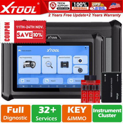 XTOOL X100PAD S Car Auto IMMO K*ey Programmer Car OBD2 Diagnostic Scanner+EEPROM