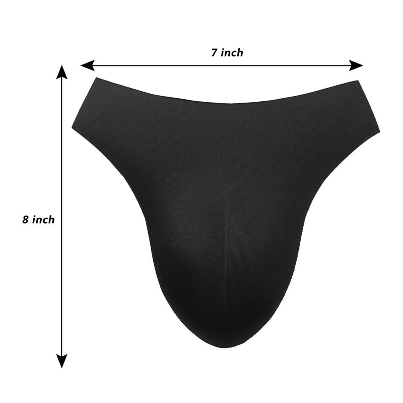 Men Underwear Insert Comfy Penis Hide Pad Crossdress Underpants