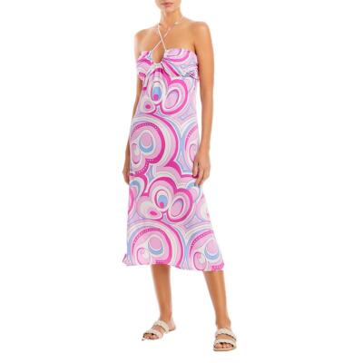 

Купальник миди с принтом Aqua Swim Womens Halter BHFO 6035