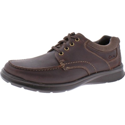 

Мужские повседневные оксфорды на шнуровке на шнуровке Clarks Cotrell Edge Leather Ortholite, Brown oily, Cotrell Edge