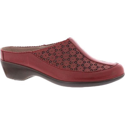 

Женские кожаные мюли Easy Spirit Dusk Red, 9,5, узкие (AA,N) BHFO 5260, Dark red