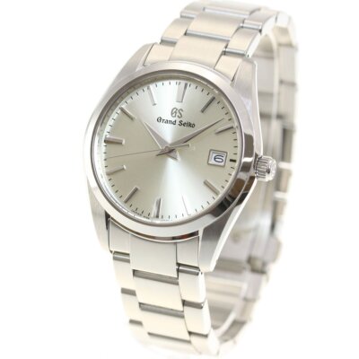 Pre-owned Grand Seiko Seiko  Sbgx263 Ivory Dial Men's Watch Stainless Steel Day Indicator