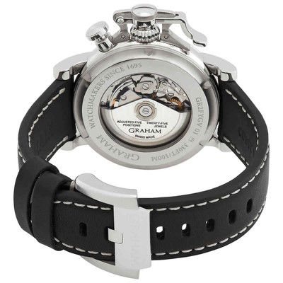 Pre-owned Graham Chronofighter Chronograph Automatic Men's Watch 2cvds.c02a.lb