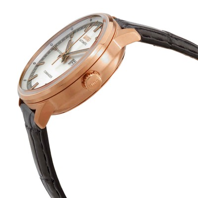 Pre-owned Mido Commander Ii Automatic Silver Dial Ladies Watch M016.230.36.031.80