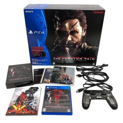 プレステ4.Phantom painモデル Sony PS4 Console Metal Gear Solid V The Phantom Pain Edition