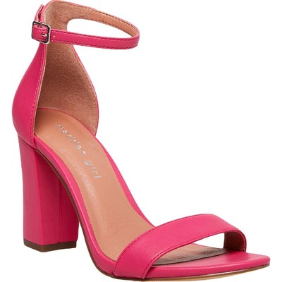 

Женские розовые модельные сандалии Madden Girl Beella, обувь 5,5, средний (B,M) BHFO 4461, Fuchsia
