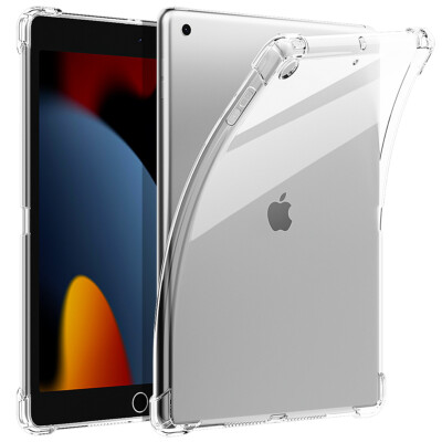 Case for iPad 10th 9th 8th 7th 6th 5th Generation Shockproof Bumper Clear Cover