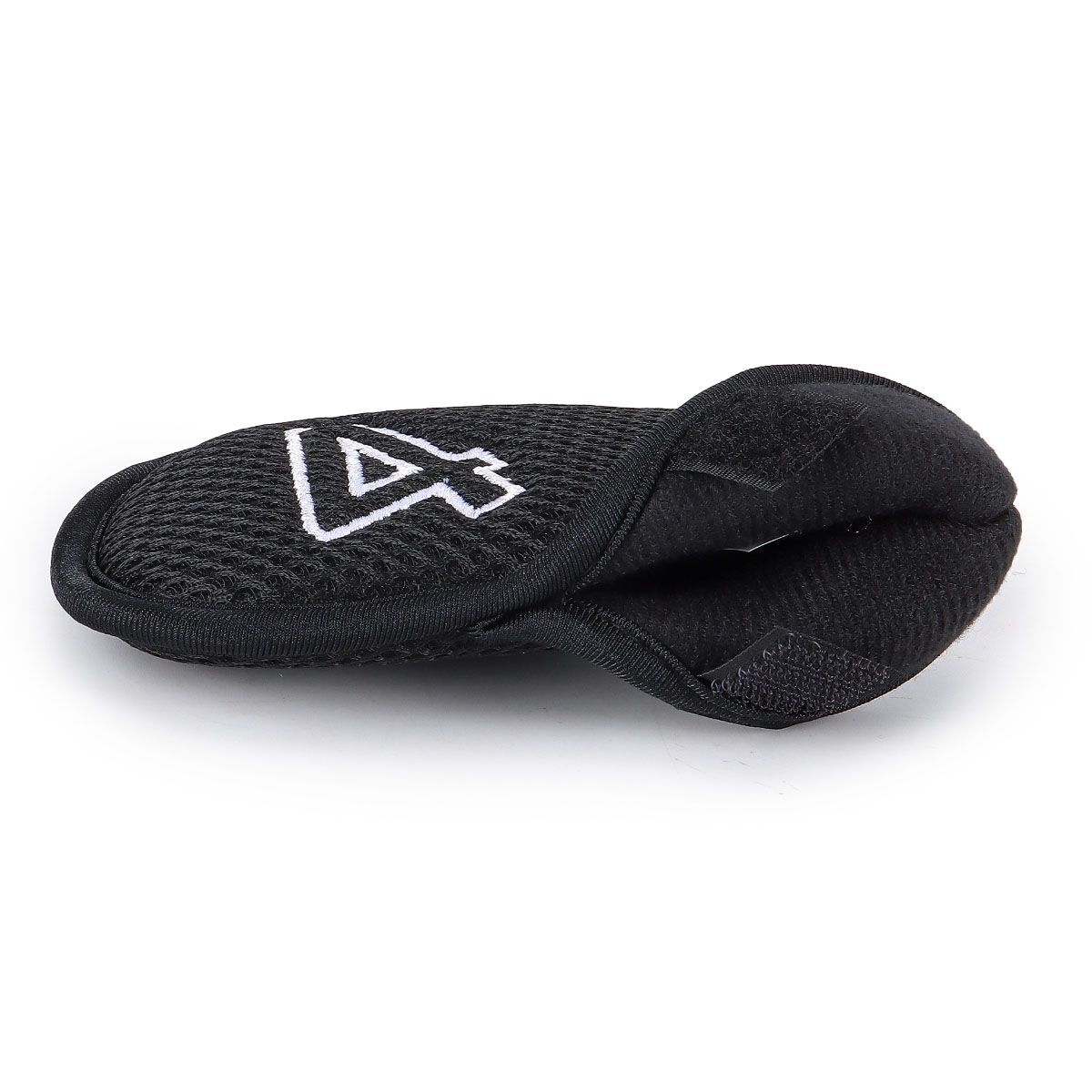 10pcs Golf Head Cover Club Iron Putter Head Protector Set Mesh+Cotton Black US