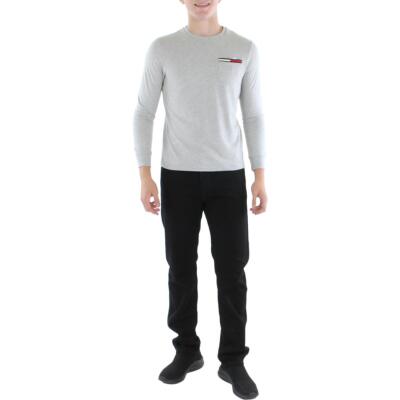 

Мужская серая вязаная футболка Tommy Hilfiger  BHFO 3450, Серый