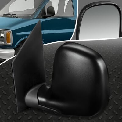 ДЛЯ 96-02 CHEVY EXPRESS GMC SAVANA OE STYLE POWER +ЗЕРКАЛО ЛЕВОЙ БОКОВОЙ ДВЕРИ С ПОДОГРЕВОМ