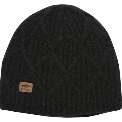 

Угольный головной убор Шерстяная шапка косой вязки Yukon, Coal Headwear