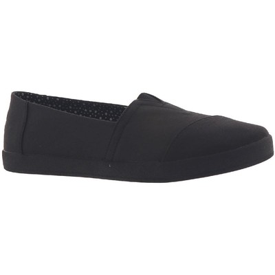 Черные парусиновые лоферы без шнуровки Toms Avalon 9 Medium (B,M) BHFO 1666