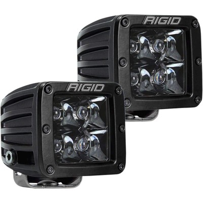 Rigid Industries 202213BLK D-Series PRO Midnight Edition Spot Optics - Pair