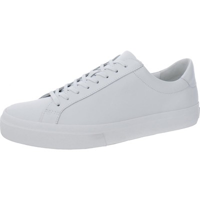 

Женские белые повседневные и модные кроссовки Vince Fulton 11 Medium (B,M) BHFO 9573, White leather, Fulton