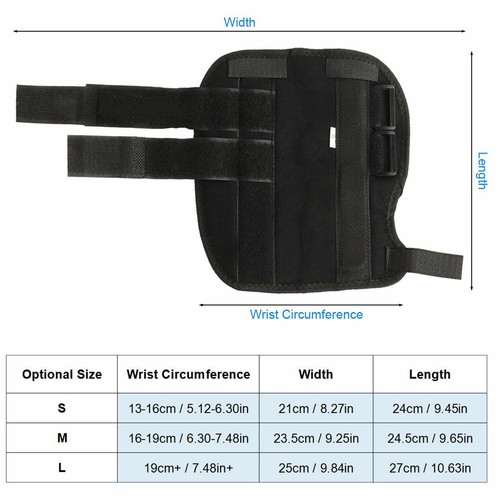 Wrist Support Brace Night Sleep Relief Carpal Tunnel Arthritis Left Right Hand