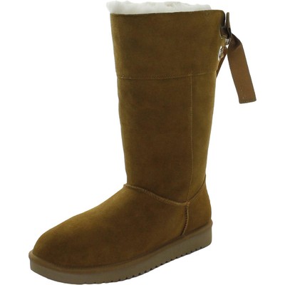 Женские высокие зимние сапоги Koolaburra из замши Andrah Tall BHFO 7784