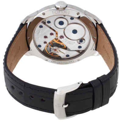 Pre-owned Baume Et Mercier Clifton Hand Wind Silver Dial Men's Watch M0a10363