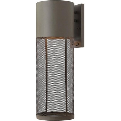 Hinkley Lighting 2305KZ Aria Outdoor Wall Light Buckeye Bronze