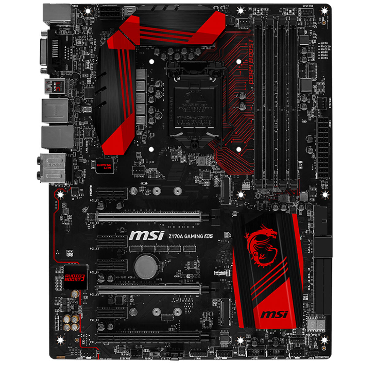 MSI Z170A マザー + i5 6500 + コルセア16GBメモリ Z170A GAMING PRO | MSI マザーボード Intel Z170チップセット
