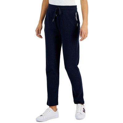 Женские темно синие уютные спортивные штаны для бега трусцой Tommy Hilfiger Loungewear S BHFO 2935