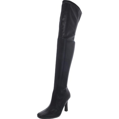 

Женские сапоги до бедра Steve Madden Prowl, черные, 7.5 Medium (B,M) BHFO 7827, Black paris