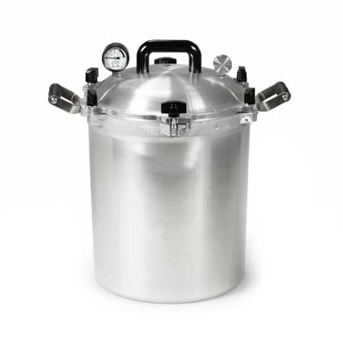 Canner Aluminum Silver 30 Quart Gas Stovetop New