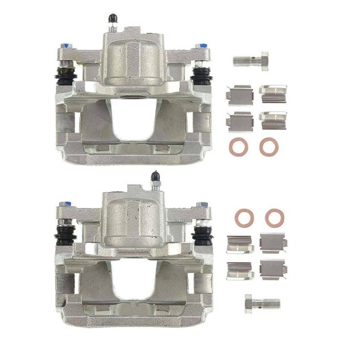 2x Brake Caliper w/ Bracket Rear Both Sides for Jeep Wrangler JK