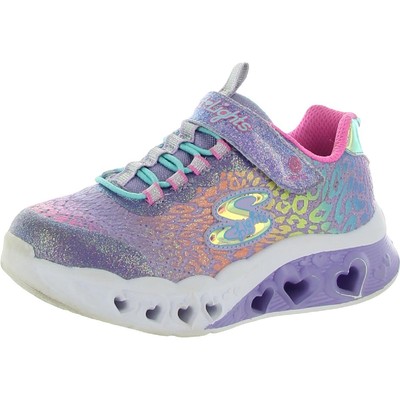 

Обувь Skechers Girls Purple Light-Up 10,5 Medium (B,M) Little Kid BHFO 1937, Lavender multi