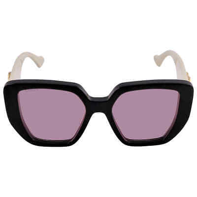 Pre-owned Gucci Pink Geometric Ladies Sunglasses Gg0956s 002 54 Gg0956s 002 54