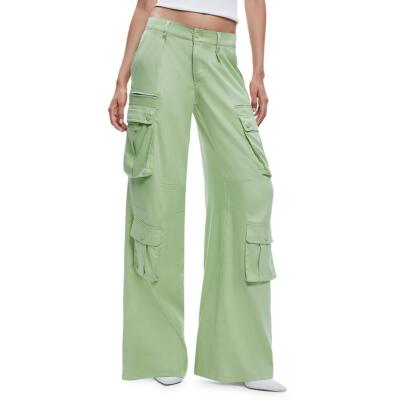Alice and Olivia Womens Cargo Wide Leg Casual Cargo Pants BHFO 4828