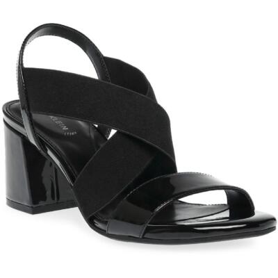 

Женские лакированные туфли-лодочки Anne Klein Ryles с открытым носком BHFO 8684, Черный, Ryles