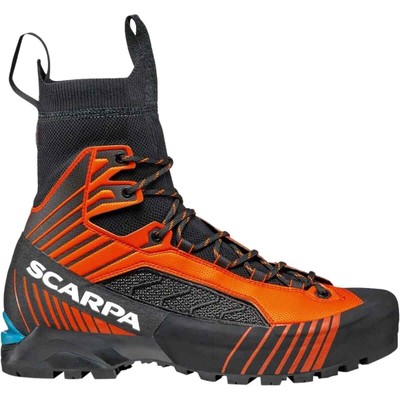 Pre-owned Scarpa Ribelle Tech 2.0 Hd Mountaineering Boot - Men's Black/orange, 38.0