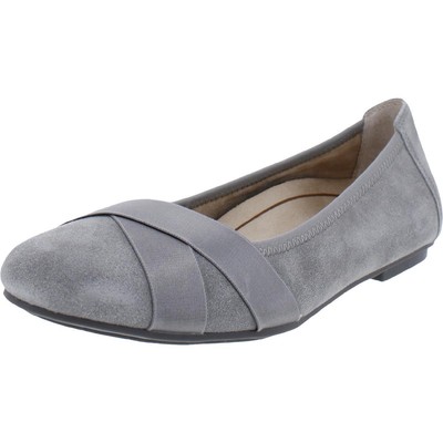 

Женские балетки Vionic Maria Grey замшевые 9,5 средний (B,M) BHFO 8547, Slate suede