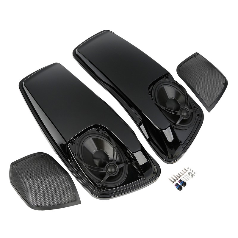 5X7" Speakers Saddlebag Lids For Harley Touring Road Street Glide 2014