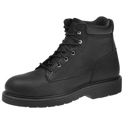

Мужские рабочие ботинки Work America 6 Brawny Black Work Boots шириной 10,5 (E) BHFO 9446, Черный, 6" Brawny