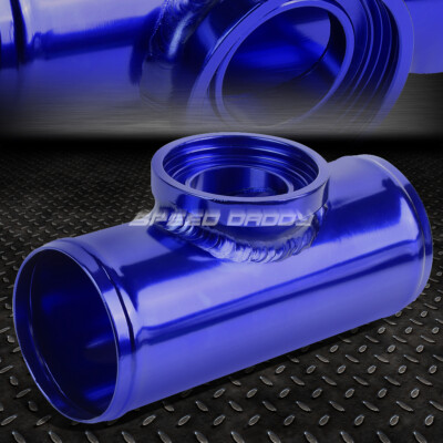 ТИП-АЛЮМИНИЕВЫЙ ТУРБОВЫПУСКНОЙ КЛАПАН SSQV 2.5 С ФЛАНЦЕВЫМ ПАТРУБКОМ / ПЕРЕХОДНИКОМ ДЛЯ ПРОДУВКИ СИНИЙ