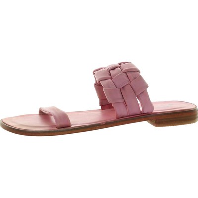 Женские плетеные сандалии Free People River Sandal Pink Slide, 40 Средний размер(B, M) 7449