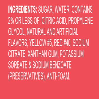 Hypothermias GUAVA Flavor Syrup 🍧 Snow Cone machine Shaved Ice Syrup QUART