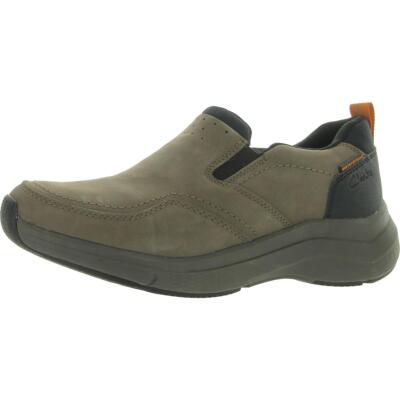 Повседневные и модные кроссовки Clarks Mens Wave 2.0 Edge из кожи BHFO 2881