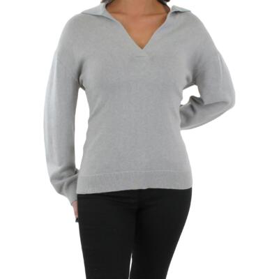 

Женская кашемировая трикотажная рубашка-поло Rails BHFO 0274, Heather grey