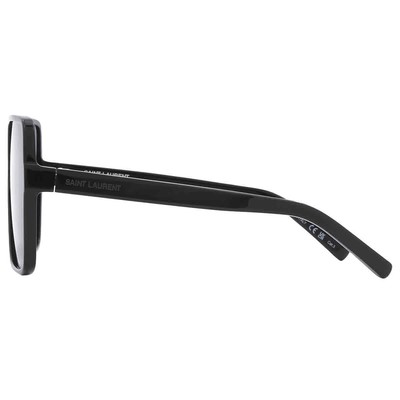 SAINT LAURENT SAINT LAURENT GREY BUTTERFLY LADIES SUNGLASSES SL 232 BETTY 001 63