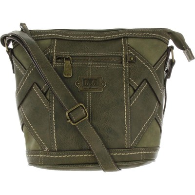 Женская сумка через плечо B.O.C. Born Concepts Thornton Green среднего размера BHFO 9736