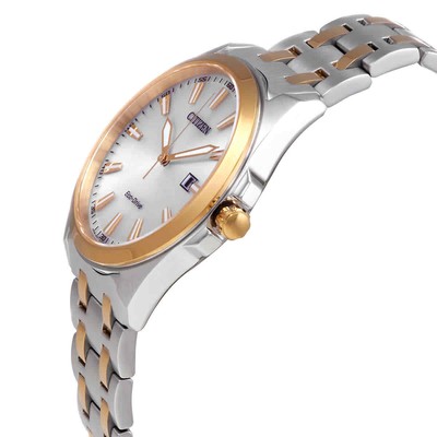 Pre-owned Citizen Quartz Silver Dial Men's Watch Bm7534-59a