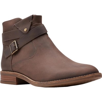 Женские ботинки челси Clarks Camzin Dime Brown, обувь 9, средний (B,M) BHFO 1334