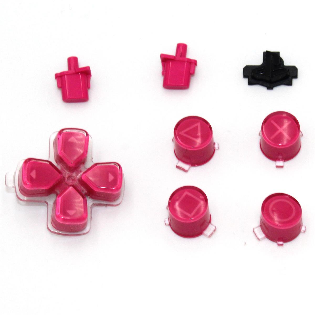 Originale Button Knöpfe Tasten 8-teiliges Set Cosmic Red Für Playstation5 PS5 Co