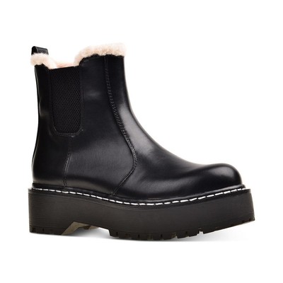 

Черные женские ботильоны Wild Pair Armery, размер 9,5, средний (B,M) BHFO 7314, Black smooth, Armery
