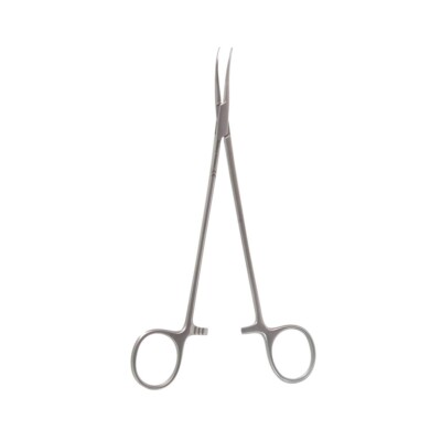 Jacobson Micro Hemostatic Forceps, 7'', Curved, Serrated, Extremely Delicate Jaws